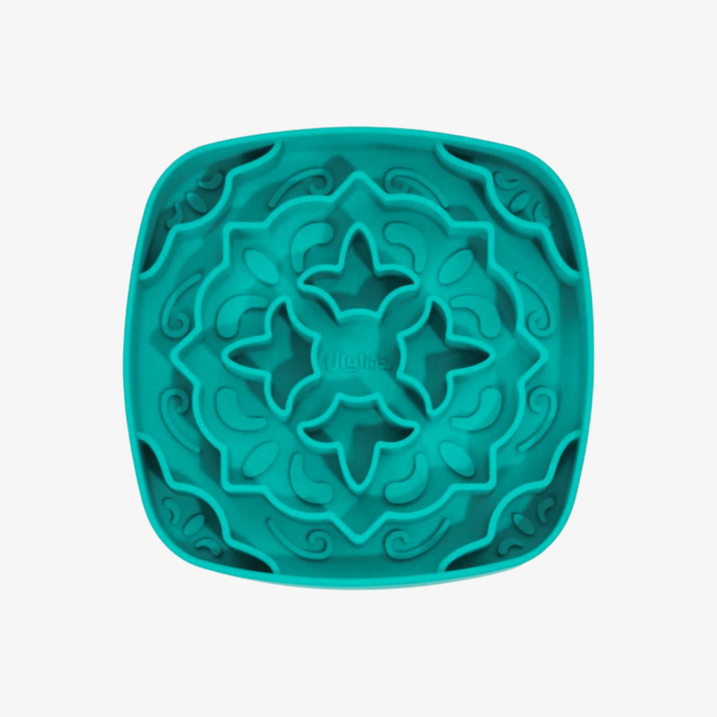 Ululina Pets Maiolica Enrichment Feeder in Turquoise