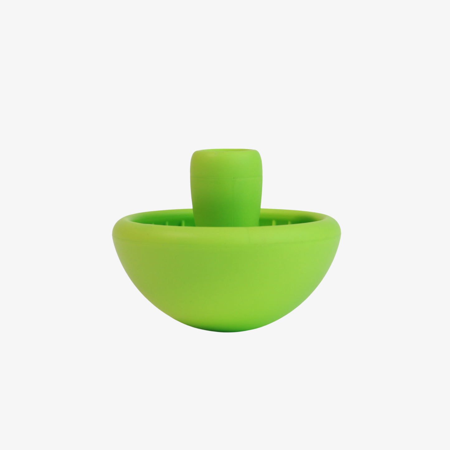Ululina Pets Mushroom Enrichment Feeder in Apple Green